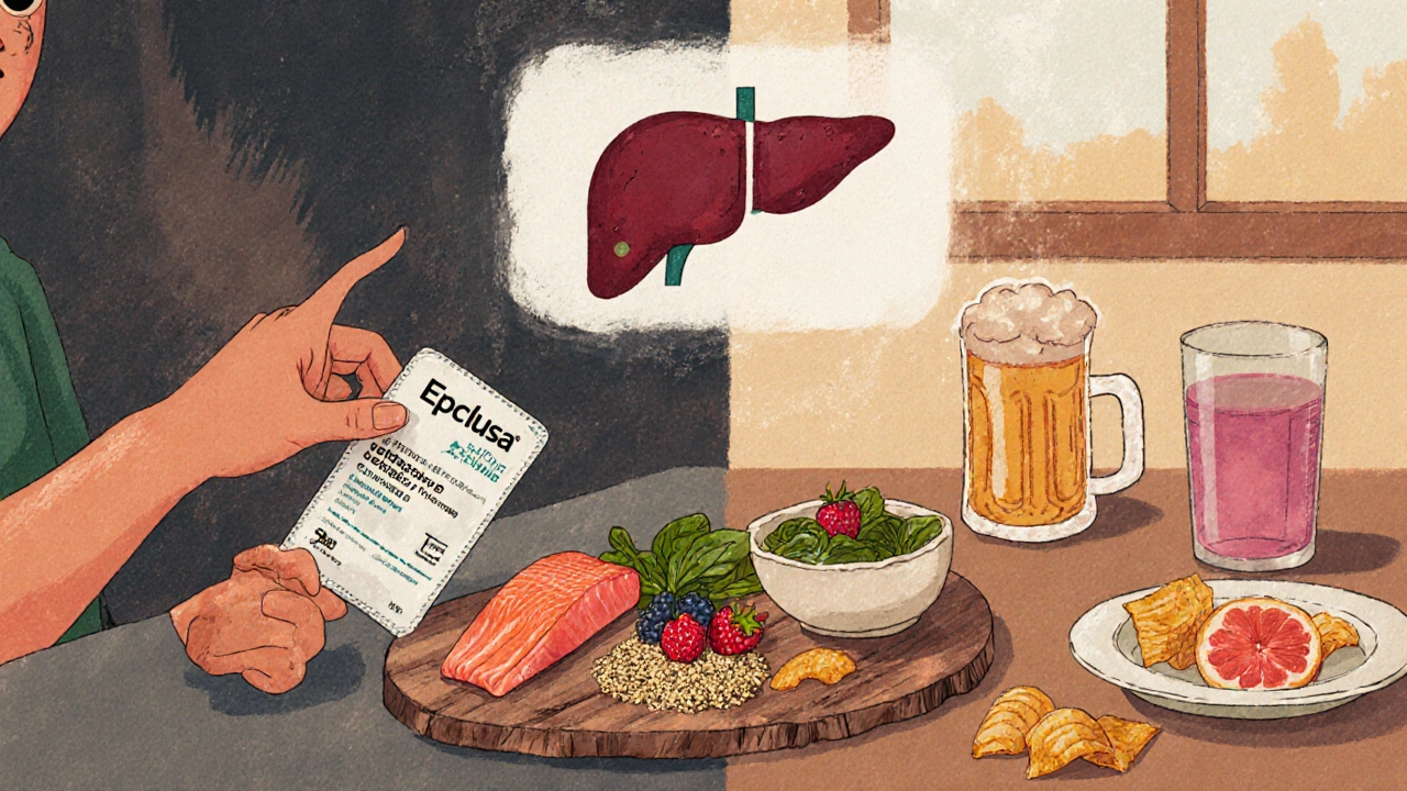 Velpatasvir Diet Guide: What to Eat and Avoid During Hepatitis C Treatment