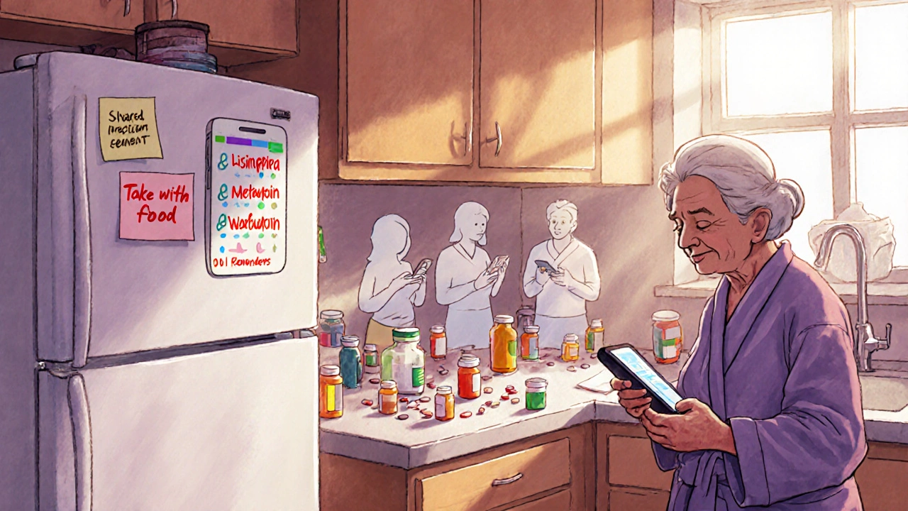 How to Build a Shared Medication Calendar for Family and Caregiver Coordination