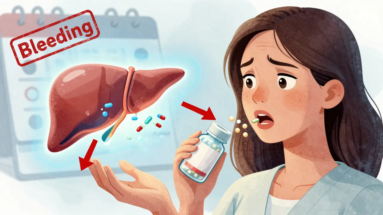 Carbamazepine and Birth Control: Why Breakthrough Bleeding Means Your Pill Might Not Work