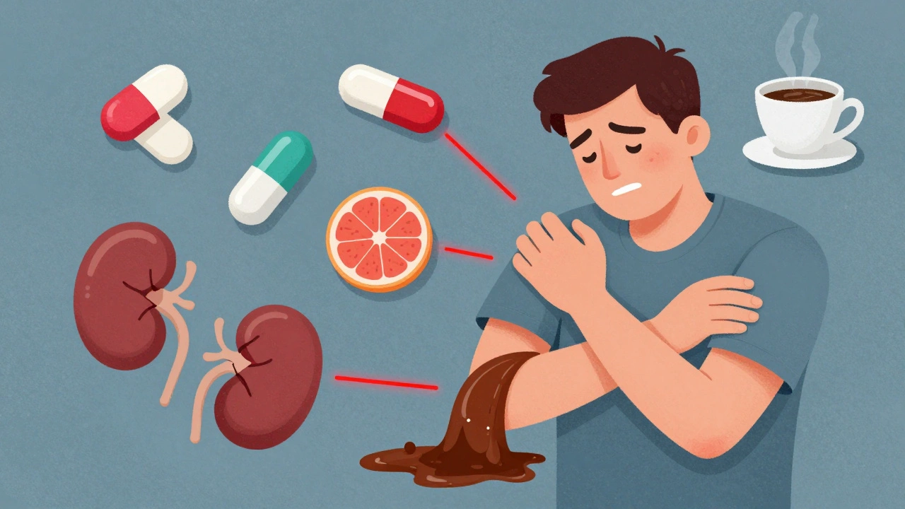 Rhabdomyolysis from Medication Interactions: How Common Drug Combinations Cause Muscle Breakdown