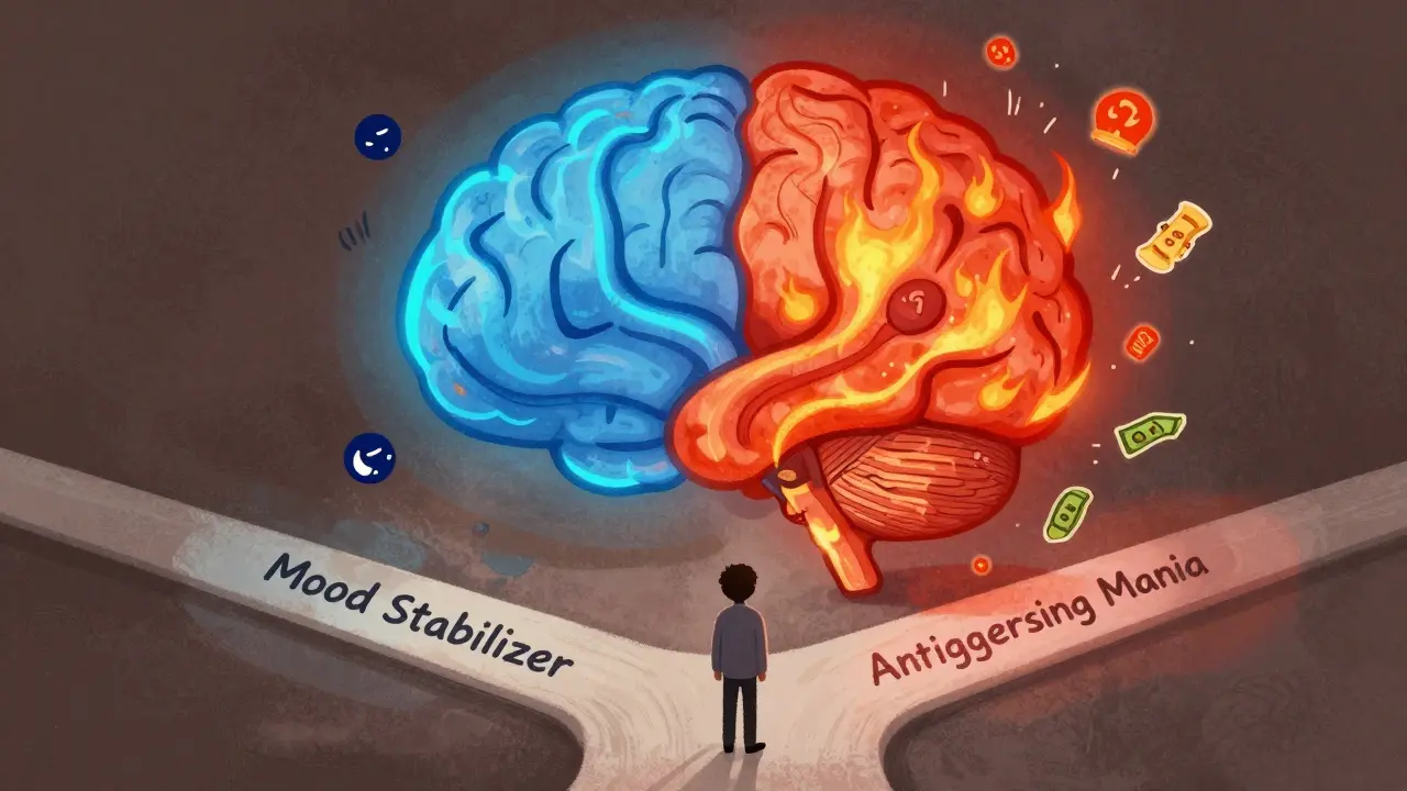 Antidepressants and Bipolar Disorder: The Real Risk of Mood Swings