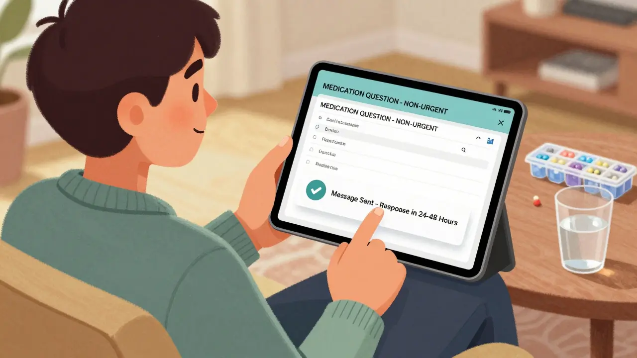 How to Use Secure Messaging to Ask Medication Questions