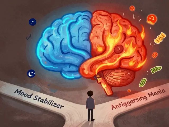 Antidepressants and Bipolar Disorder: The Real Risk of Mood Swings