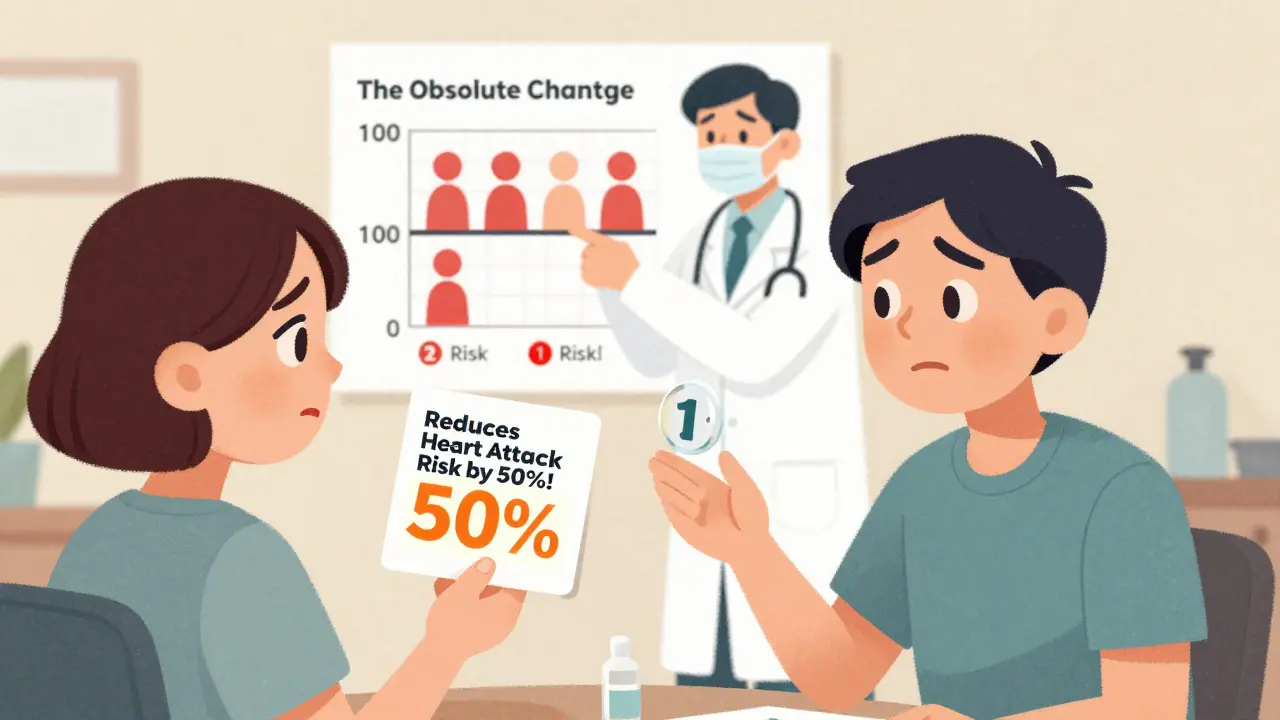 Absolute Risk vs Relative Risk in Drug Side Effects: How to Interpret Numbers
