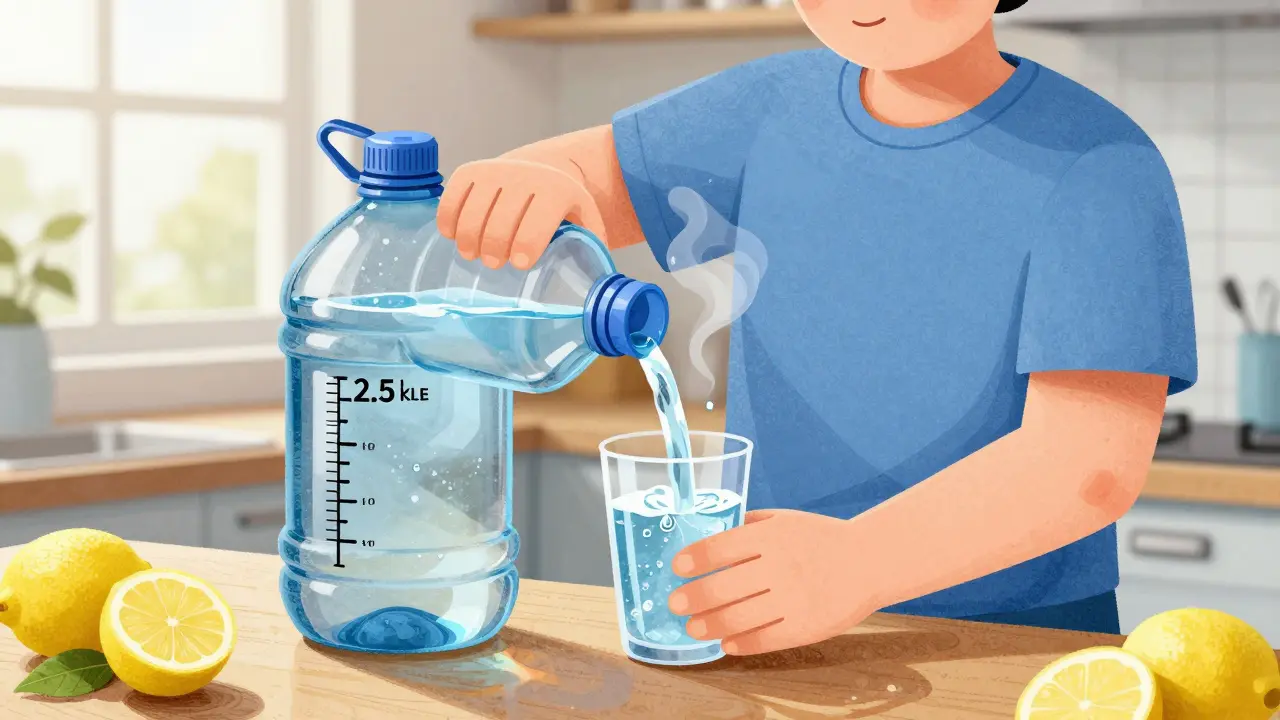 Kidney Stone Prevention Guide: Hydration Goals and Calcium Oxalate Control